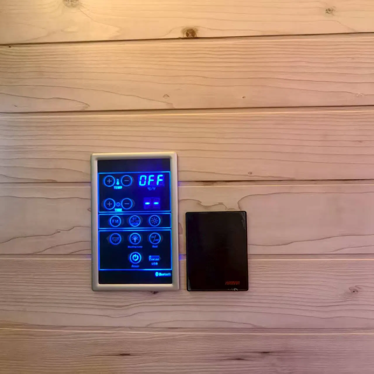 Квадратная уличная сауна с душем для полного SPA