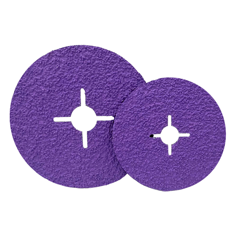 FM Premium Ceramic Polishing Round Resin Fibre Disc for Angle Grinder Clamped