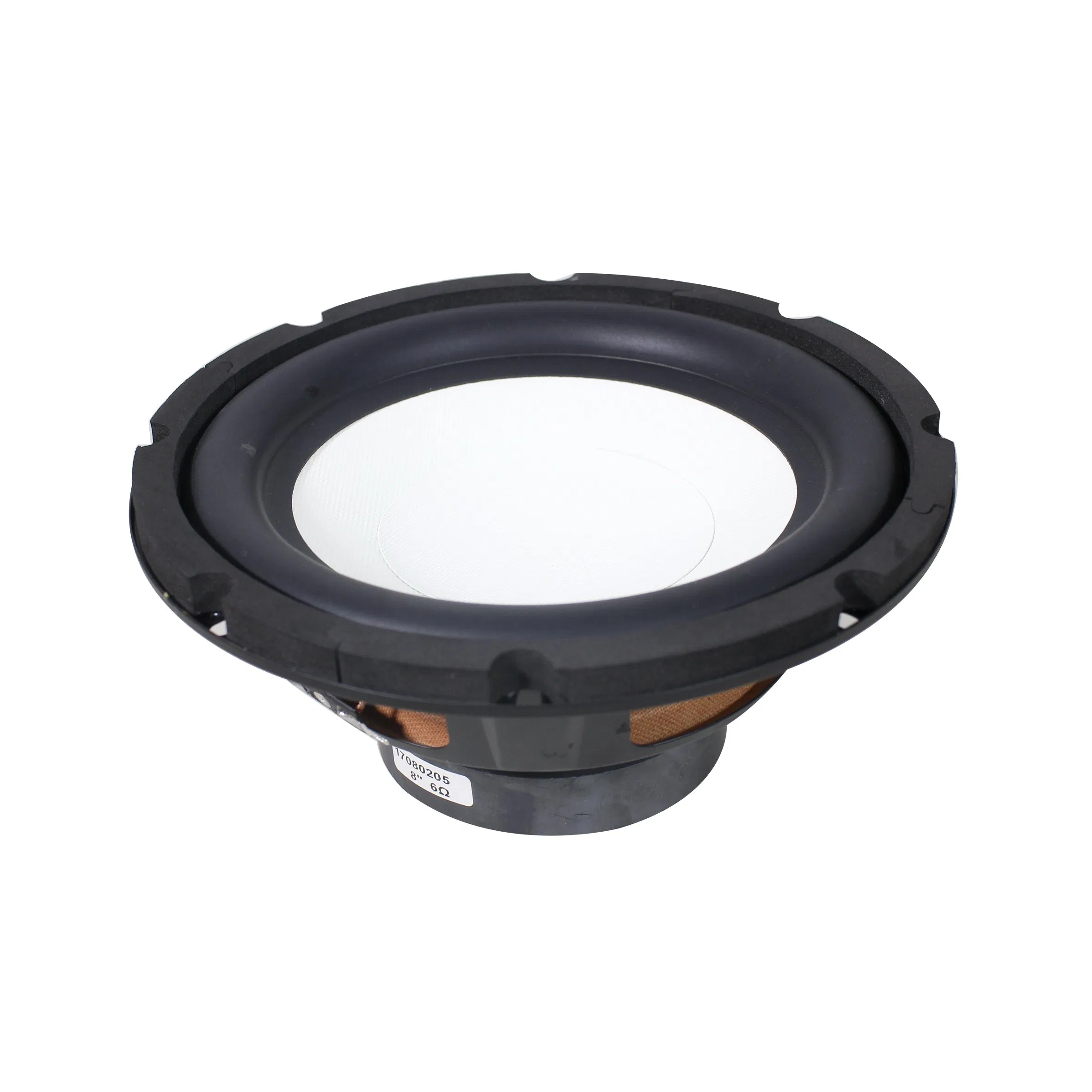 6ohm High Performance 8 Inch 80W Subwoofer Speaker Driver Speaker Accessories Round Multimedia Home Theater PA Ceiling Loudspeaker Driver
