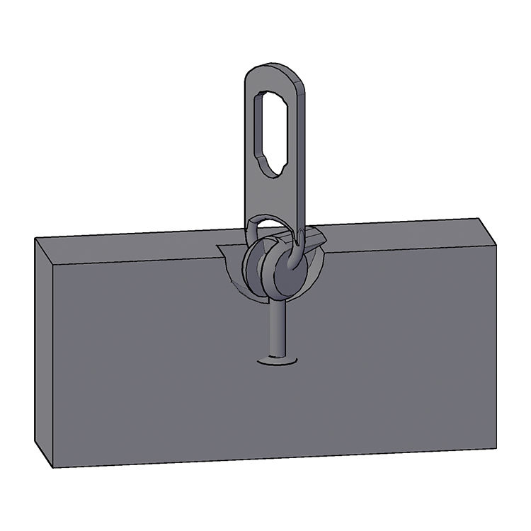 Precast Lifting System 20t Spherical Head Lifting Clutch for Precast Concrete Elements