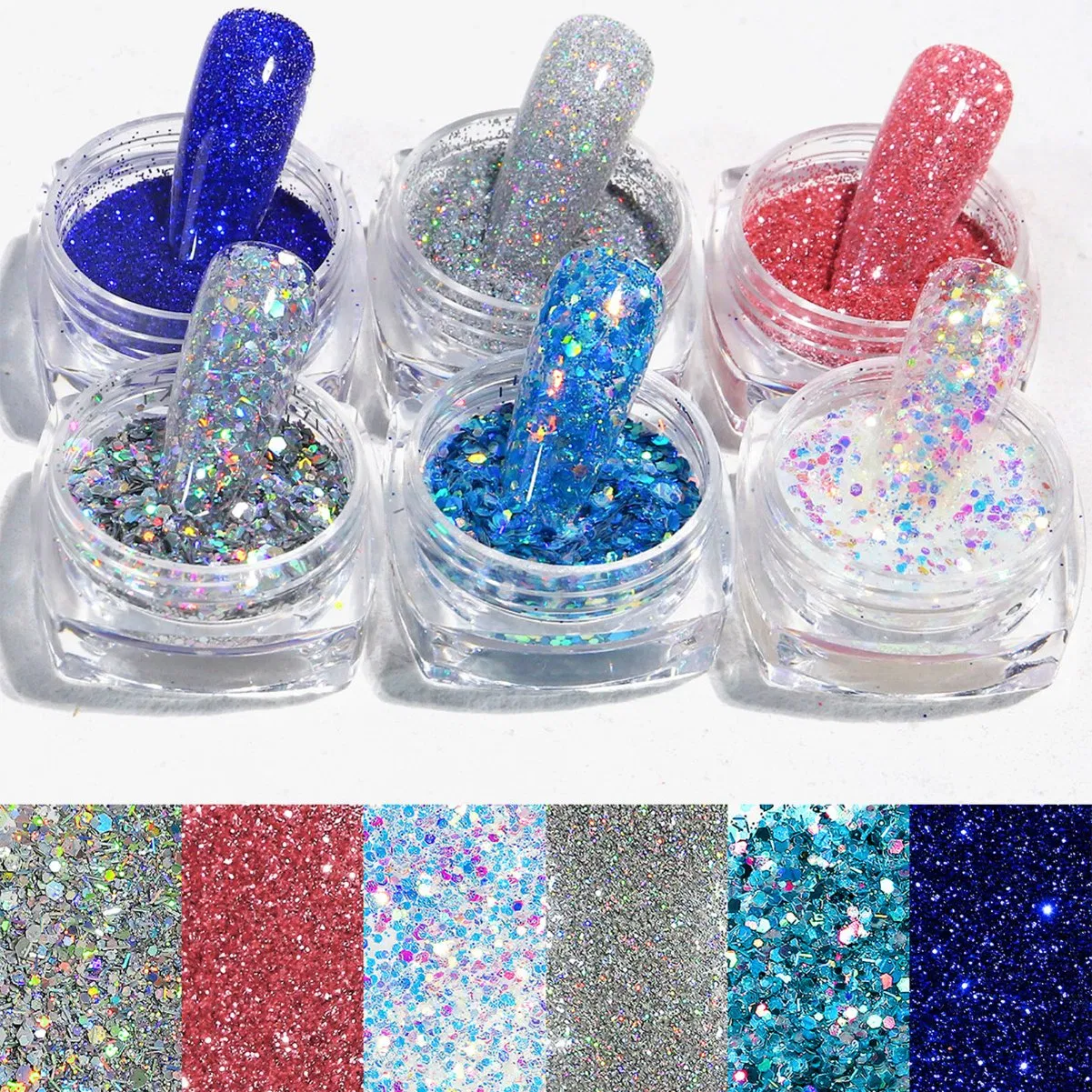 Art Magic Mix Combination Powder Decoration Nail Glitter