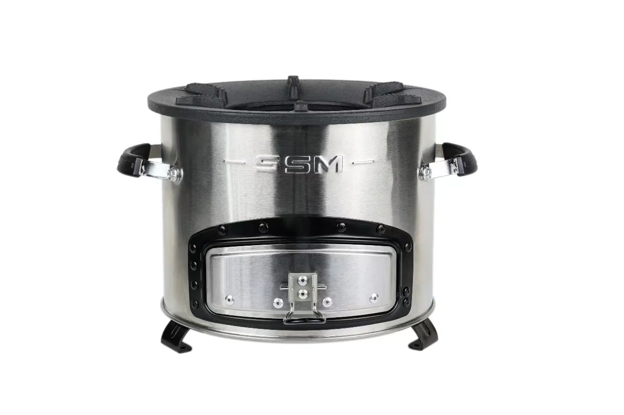 Most Efficient Popular Stainless Steel Cheap Customized Color Smokeless Charcoal Stove