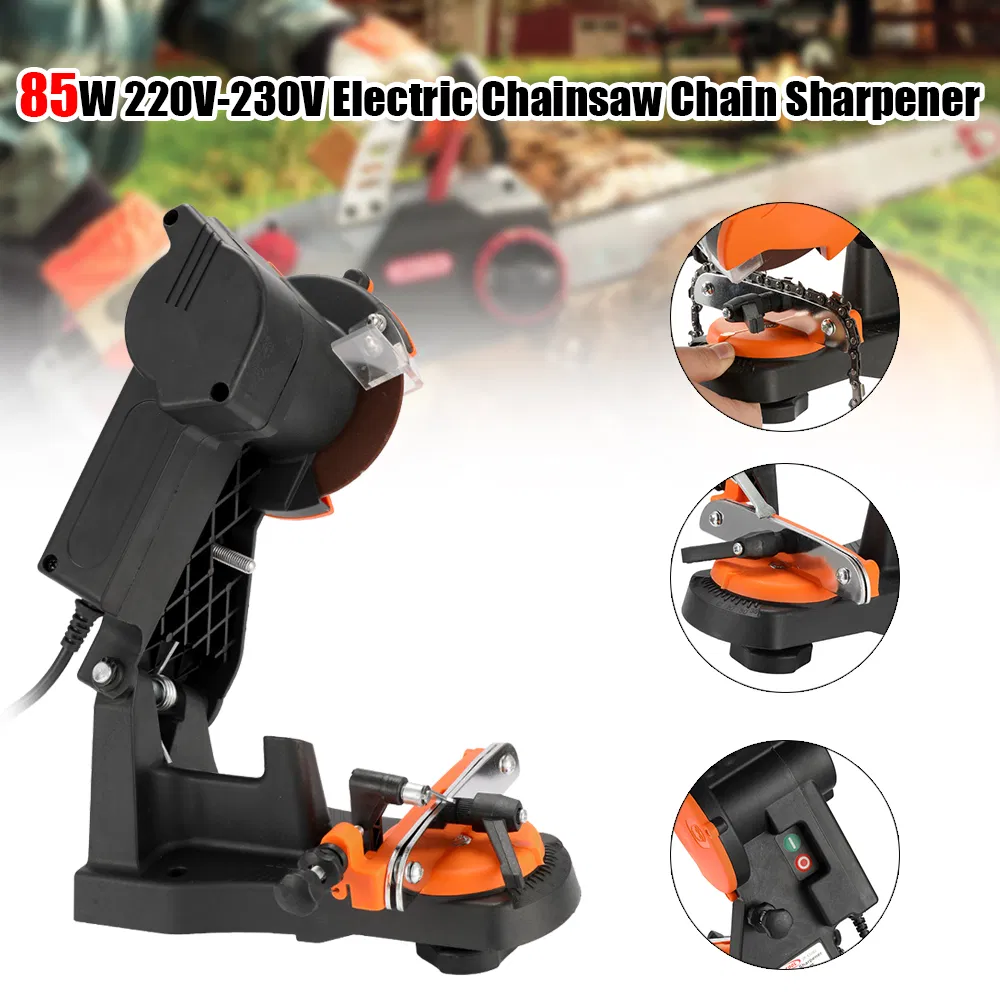 250W Electric Multi-Function Sharpener Chain Saw Grinder with Aluminium Base (ESS013-B)
