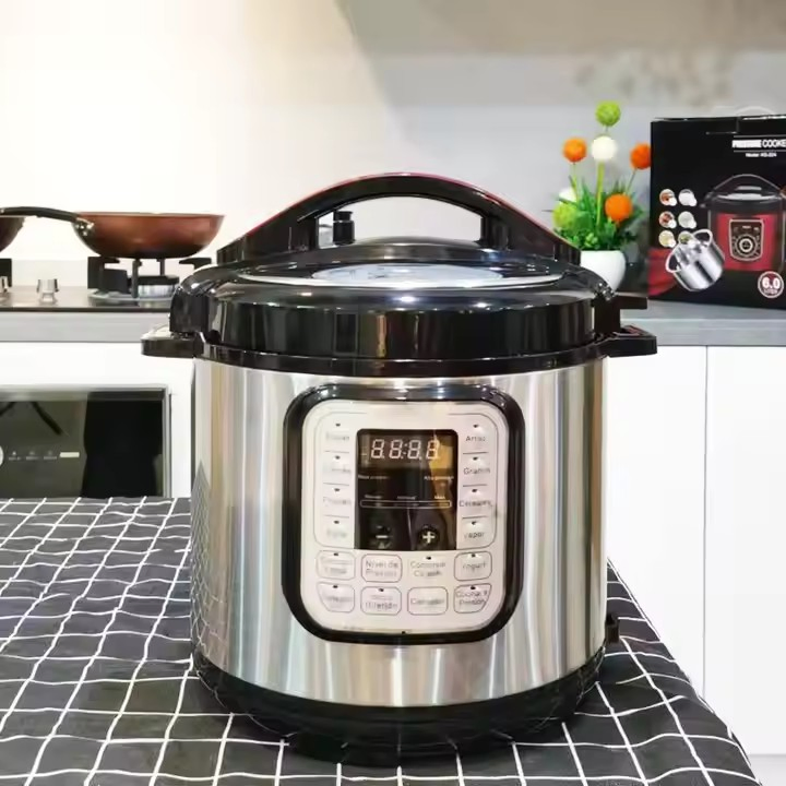 Professional Manufacturer Commercial Multifunction 24-Hour Presetting Intelligent Timing 8L Electric Pressure Cooker