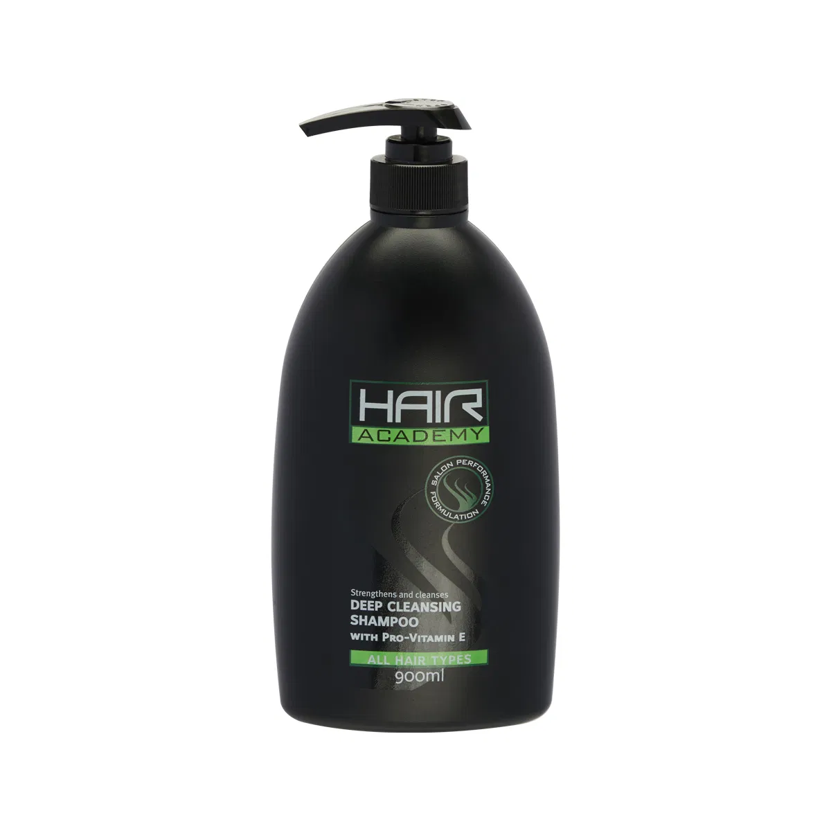 900ml Hair Academy Deep Cleansing Shampoo with PRO-Vitamin E