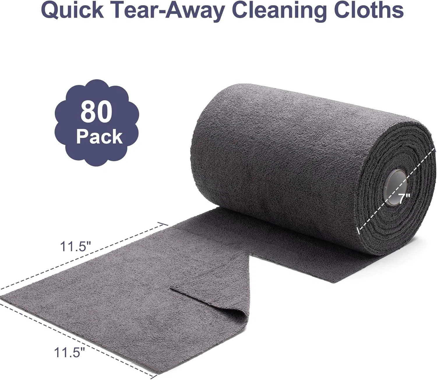 on Roll Pieces 75 Microfiber Towel Roll Tear Away Microfiber Towel Roll