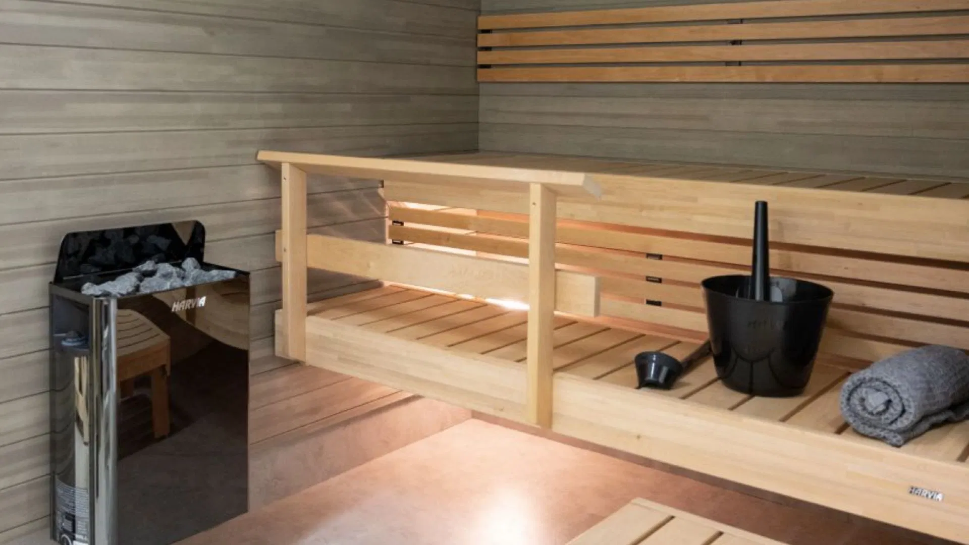 Электрический обогреватель для сауны Harvia The Wall