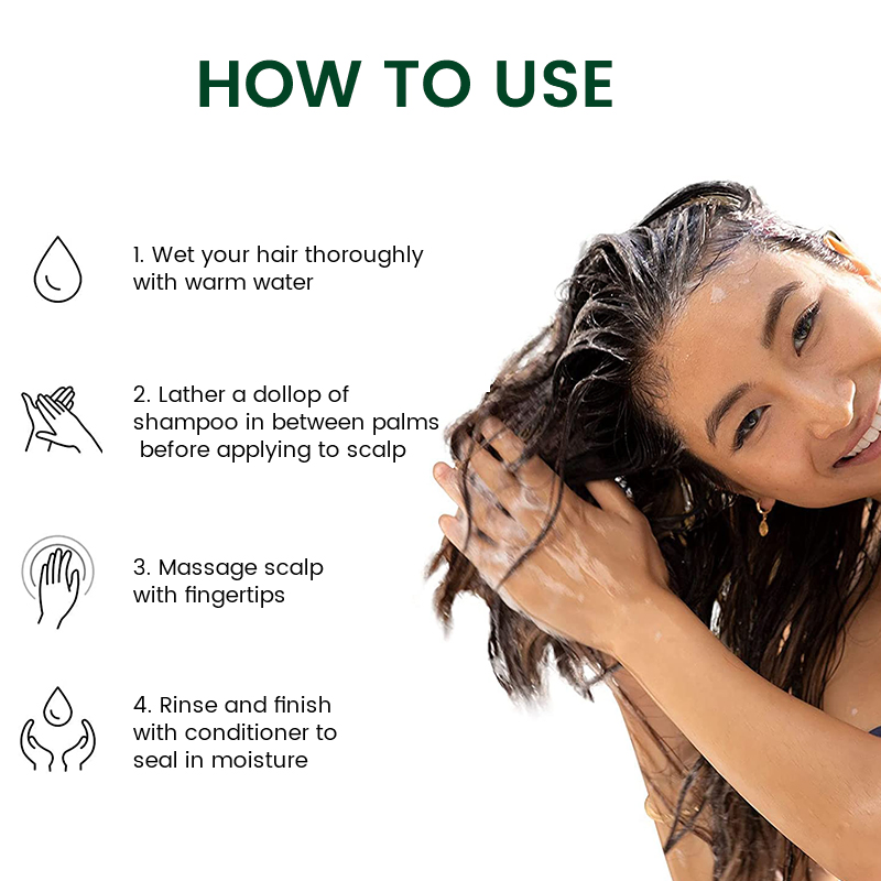 Private Label OEM ODM professional Sulfate Free Tea Tree Oil Shampoo and Conditioner for Itchy Dry Scalp