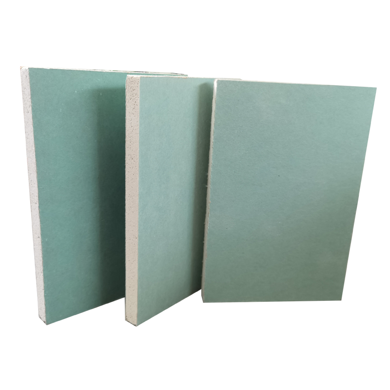 Green Moisture Proof Gypsum Material Board Plasterboard for Ceiling Decoration