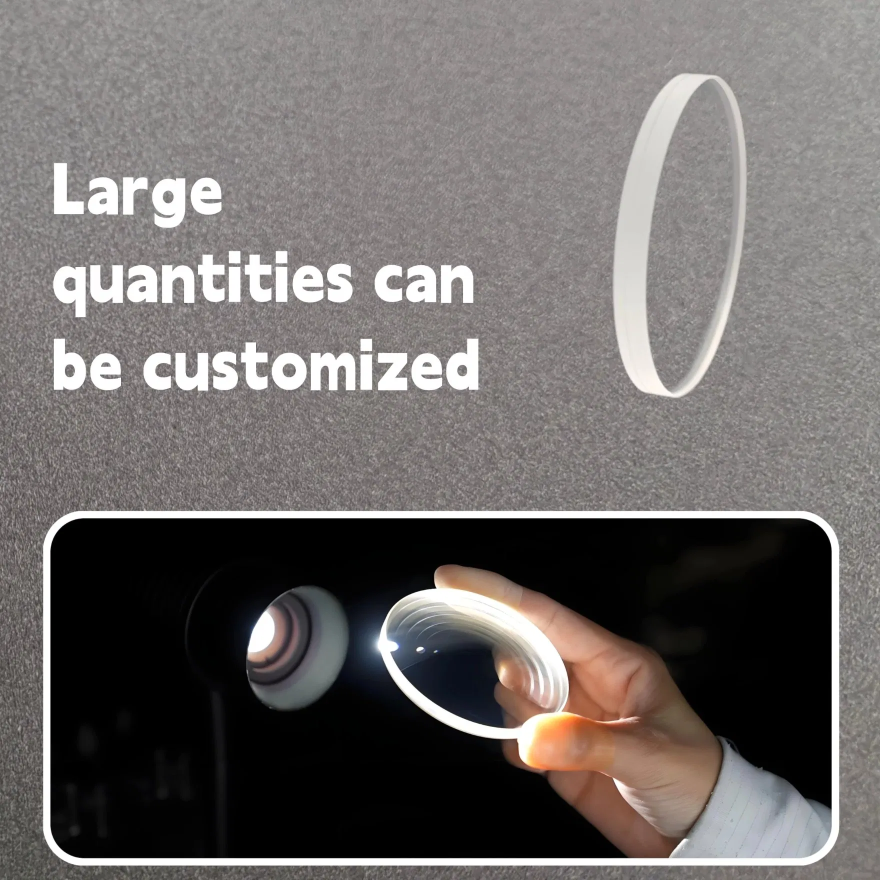 Customized Optical Quartz Glass Anti-Reflection Coating for Laser Cutting Machine