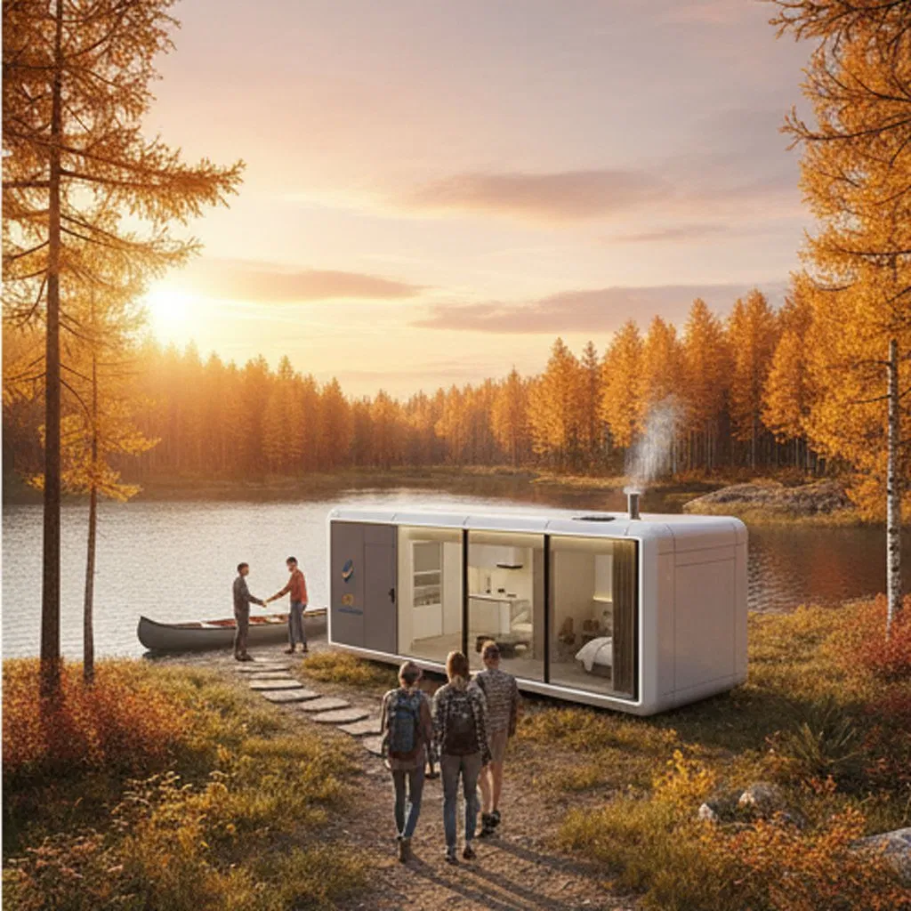 Big Bedroom Smart Modular Portable Capsule House