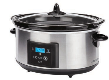 Large Capacity 6.0 Qt Oval Slow Cooker for Family Meals