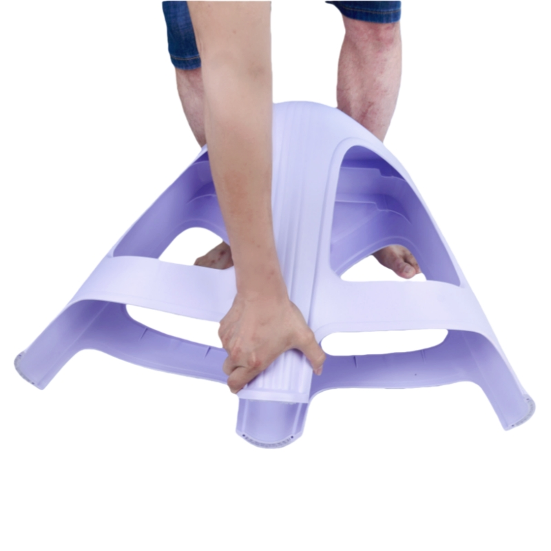 1808# Portable Minimalist Plastic Chairs with Pressure Resistance for Household Living Room Adult Dining Table Chairs