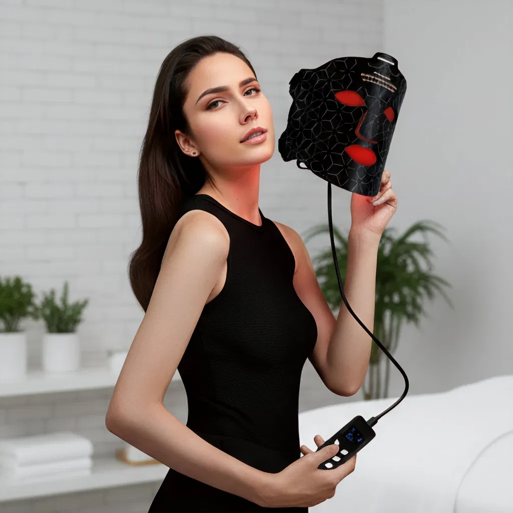 4-Color High-Quality Red Light Therapy Mask for Skin Care