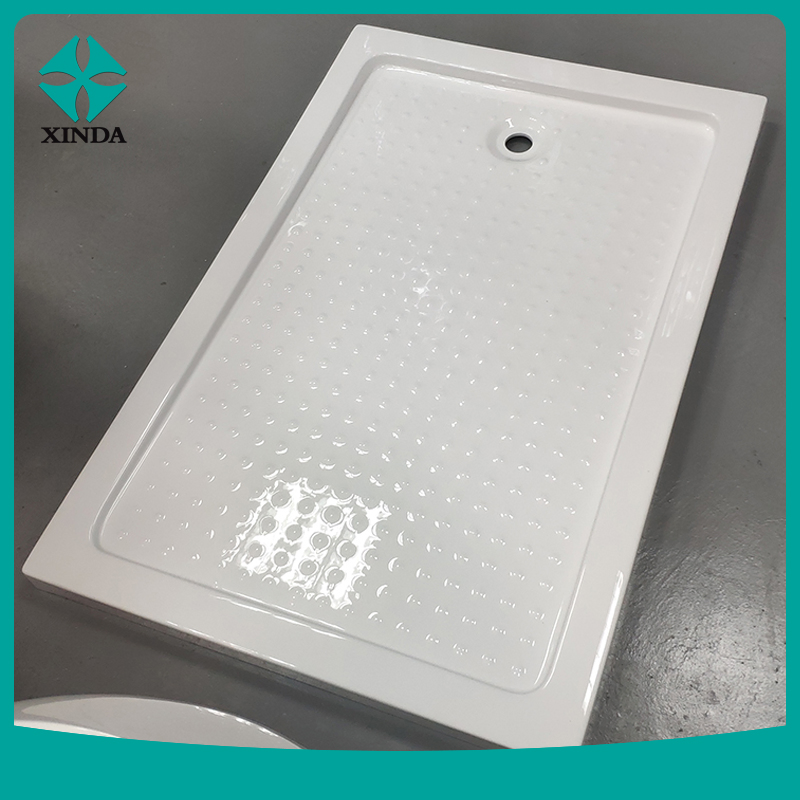 Hotel Sanitary Ware Deep Square Acrylic Shower Tray
