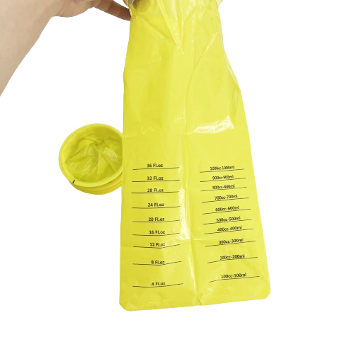 Factory Supply Yellow Disposable Barf Bag First Aid Emesis Bag