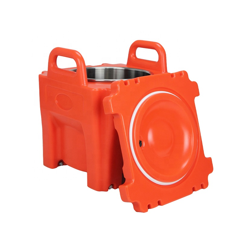 50L Large Capacity Stainless Steel Inner Tank Insulated Food Container Restaurant Supplies