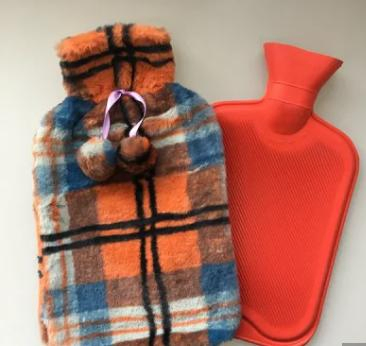 Thick Cable Knit Hot Water Bottle Cover Bag Daily Use Product