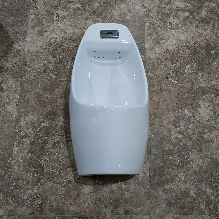 Sanitary Ware Wholesale White Color Ceramic Urinal Smart Senor Flusher Hotel Men′ S Wc Urinal Price
