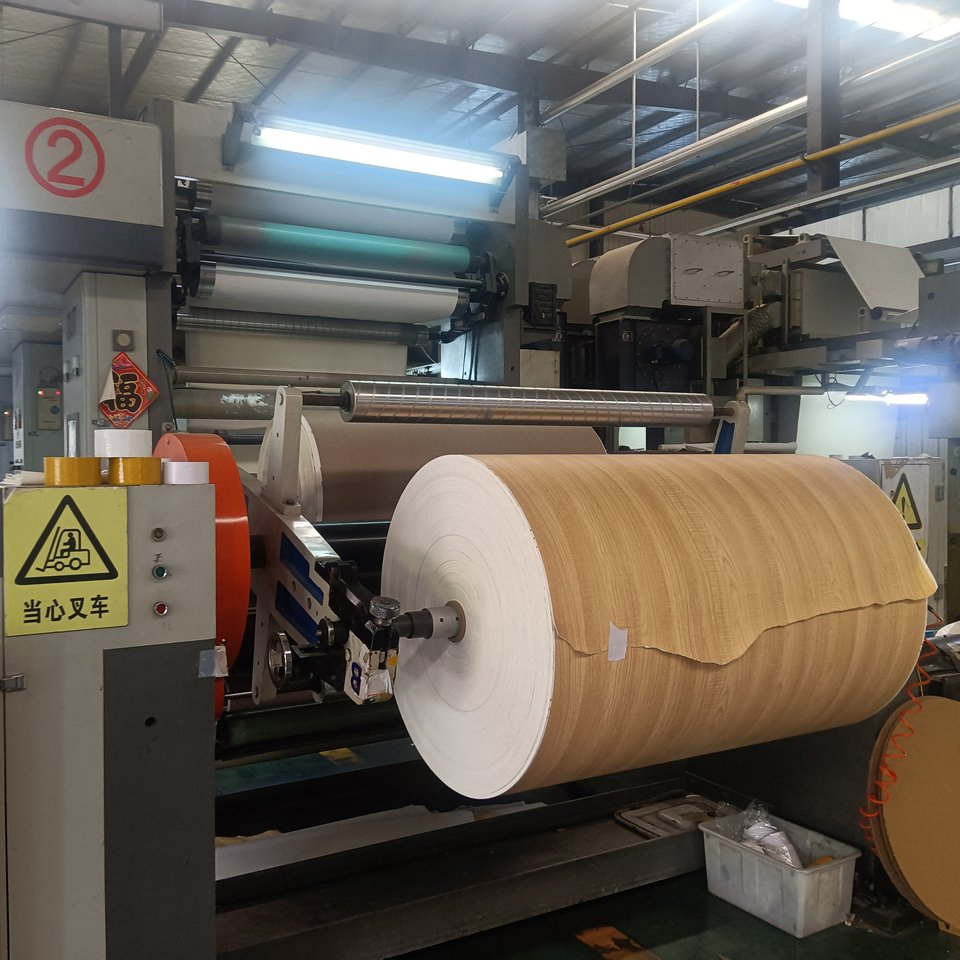 Films Melamine Coated Print Melamine Impregnated Decorative Paper