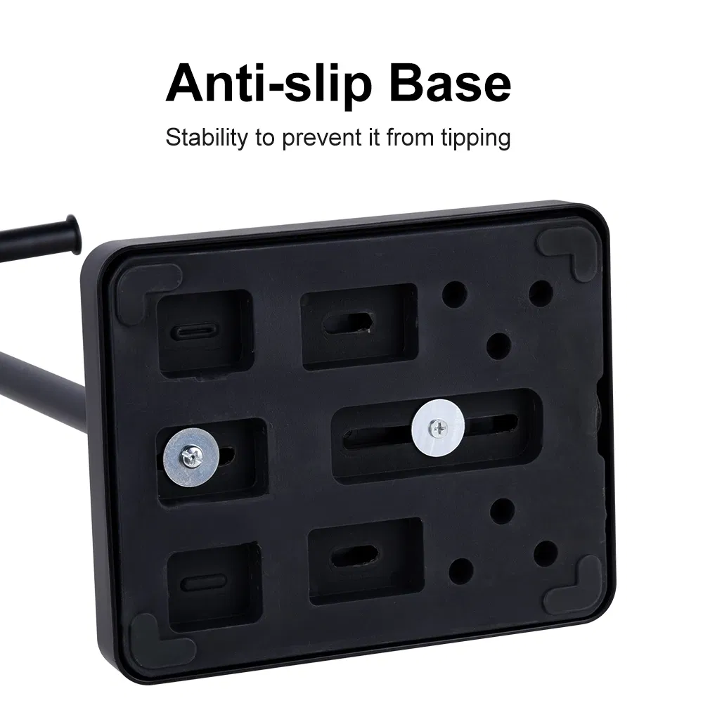 Simple Design Stainless Steel Toilet Brush with Paper Holder