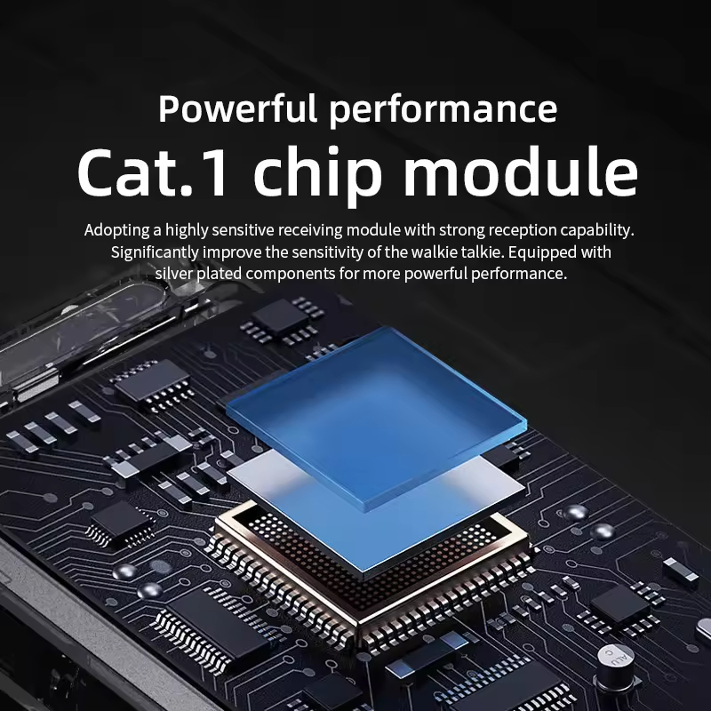 Портативная рация Binqi Bq-F1 Poc 4G LTE с дальностью 5000 км