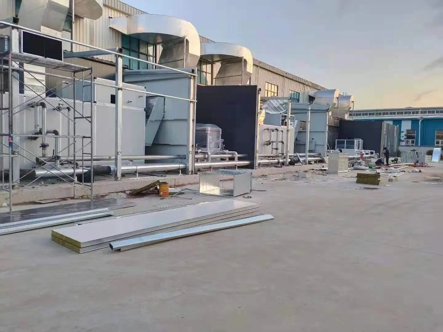 Air Purification System Temperature Humidity Control Machine Industrial Dehumidifier for Lithium Battery Production