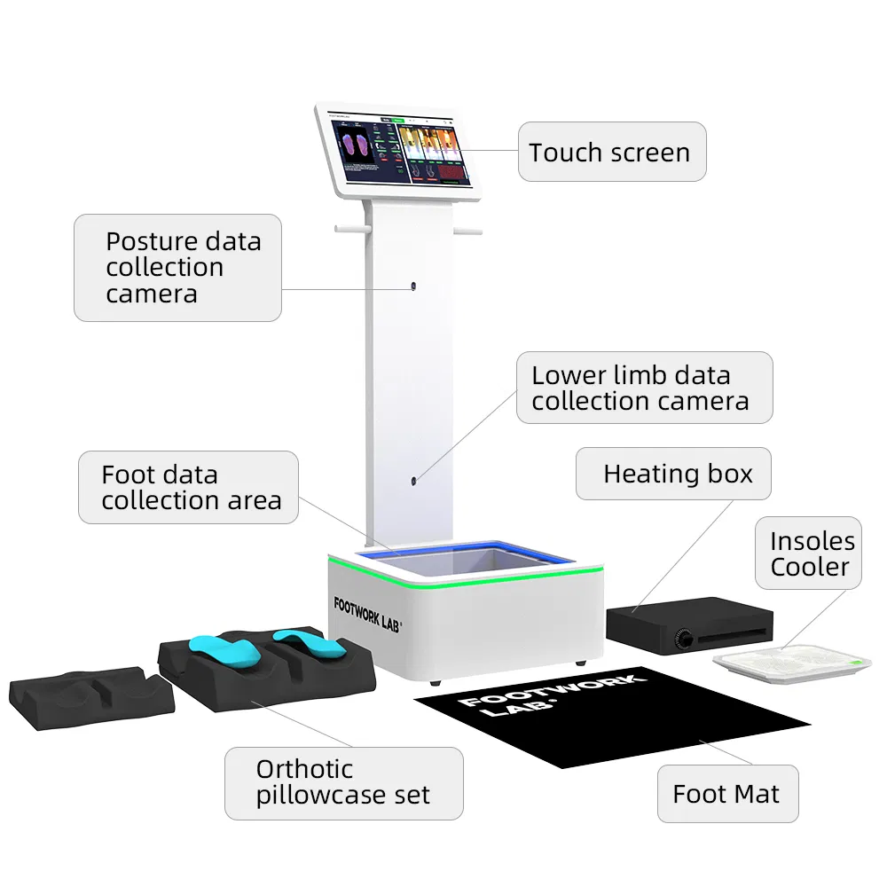 Custom Orthotic Insole Scanner Podiatry Clinic Foot Insole Machine