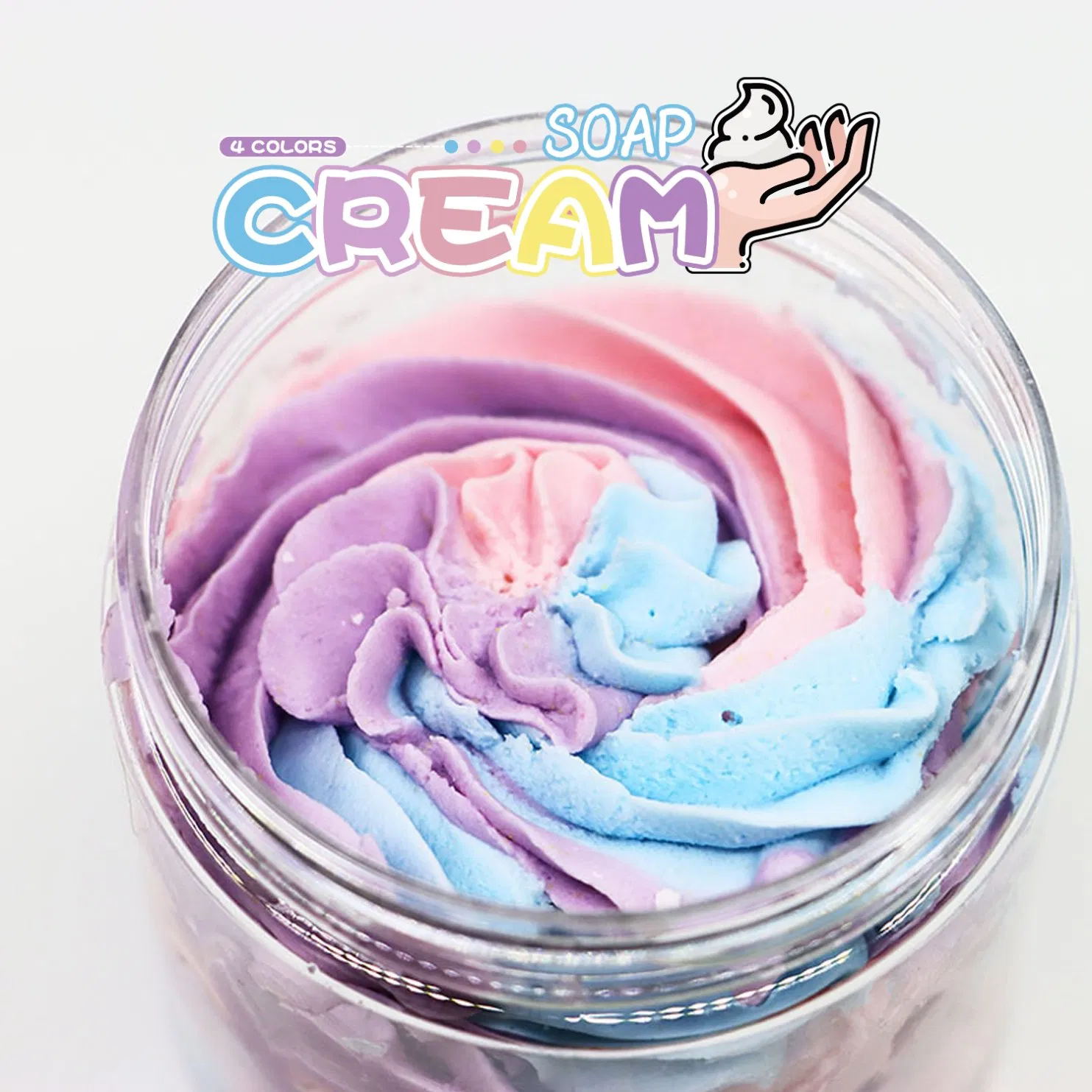 Custom Wholesale Bath Body Care Exfoliating Soap Cream
