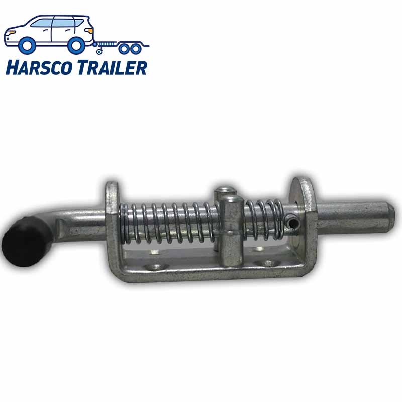 135mm Zinc-Plated Spring Pin Latch Spring Bolt Latch for Trailer Gate