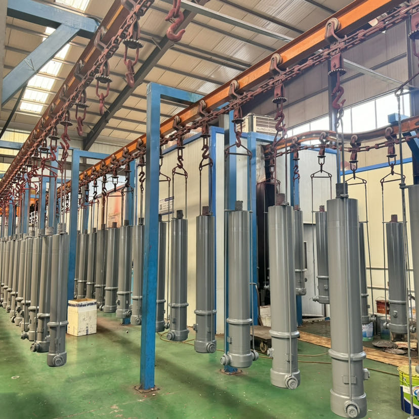 Телескопический гидроцилиндр Hyva Fee для самосвала