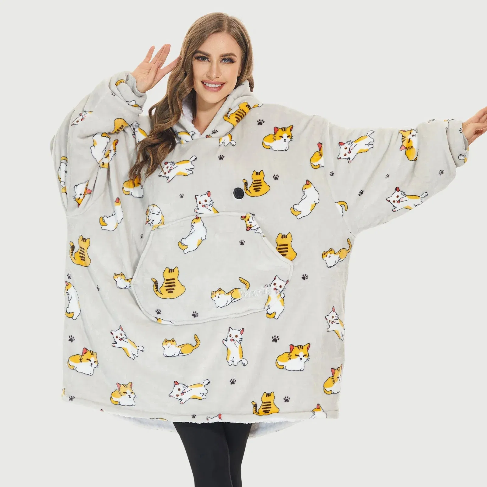 Therapy Heating Wearable Blanket Portable Therapy Tourmaline Heating Throw