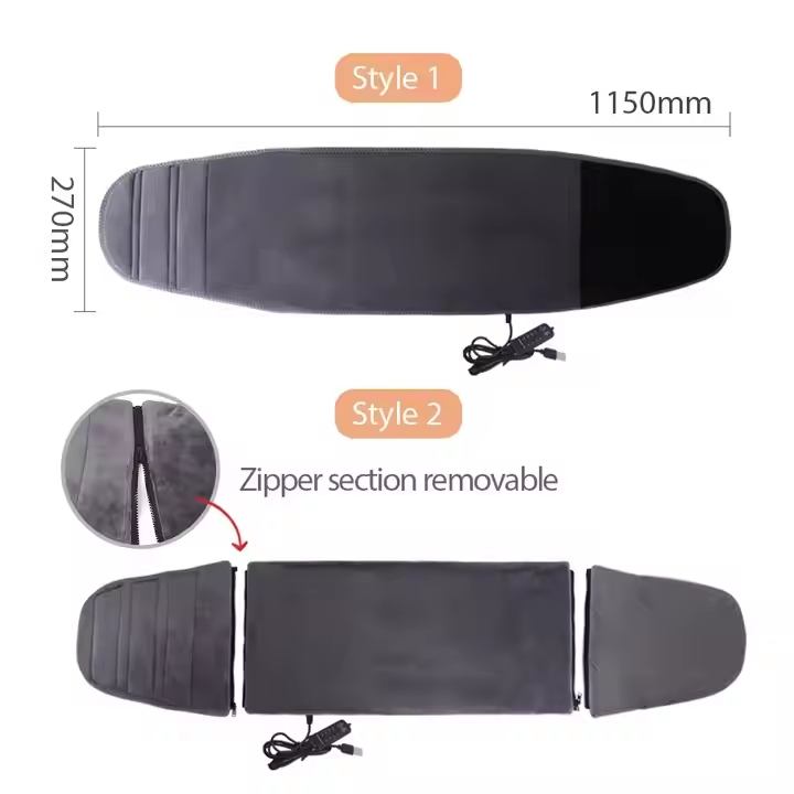 OEM ODM Portable Heating Waist Back Support Far Infrared Therapy Waist Rechargeable Wireless Electric Healthcare Massage Heated Belt