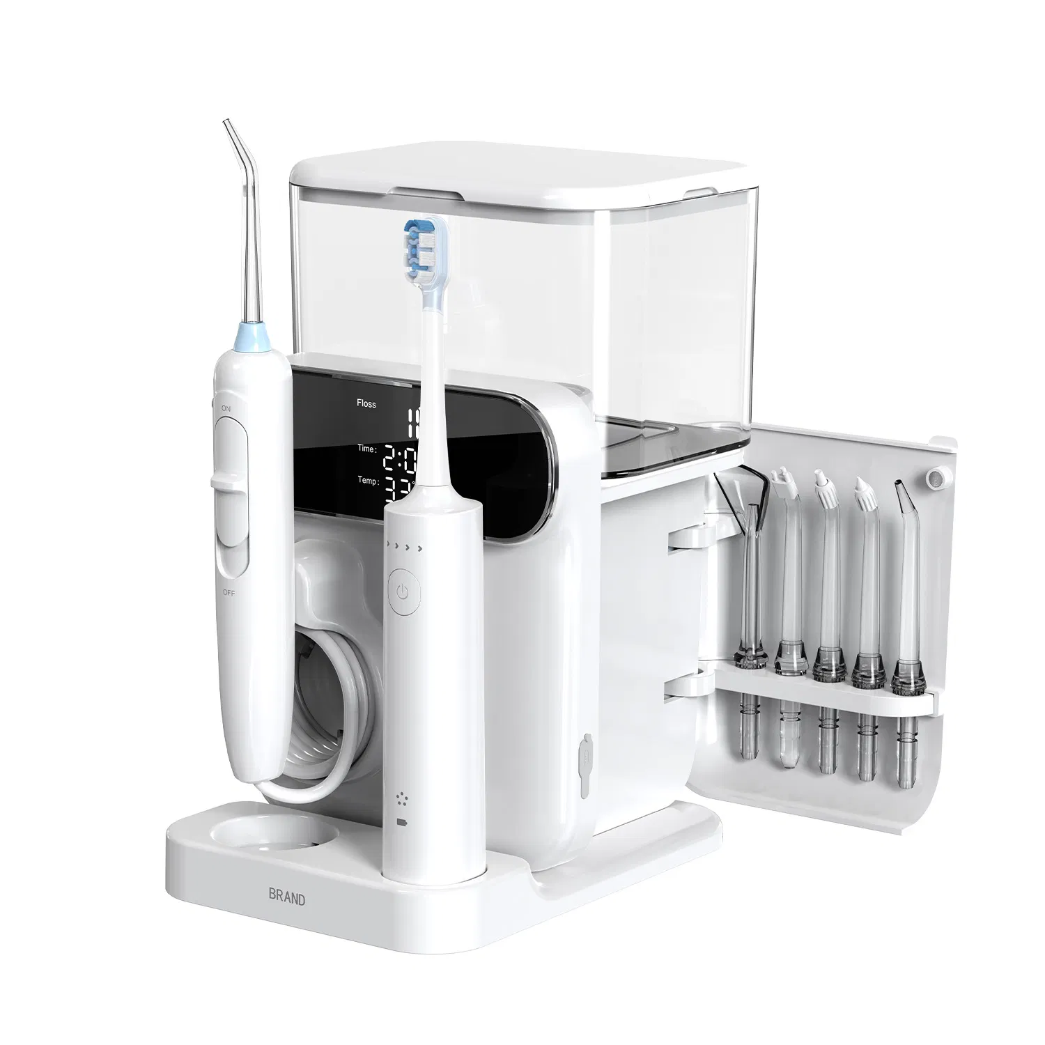 Toothbrush 2 in 1 Water Flosser Oral Irrigator Combine