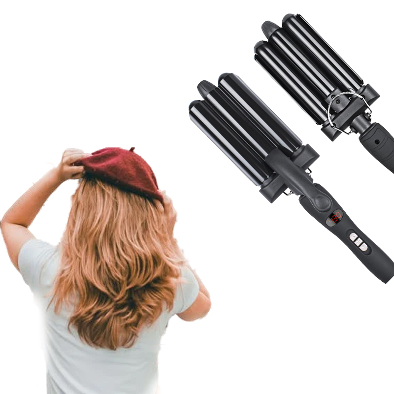 Керамический выпрямитель для волос с щеткой