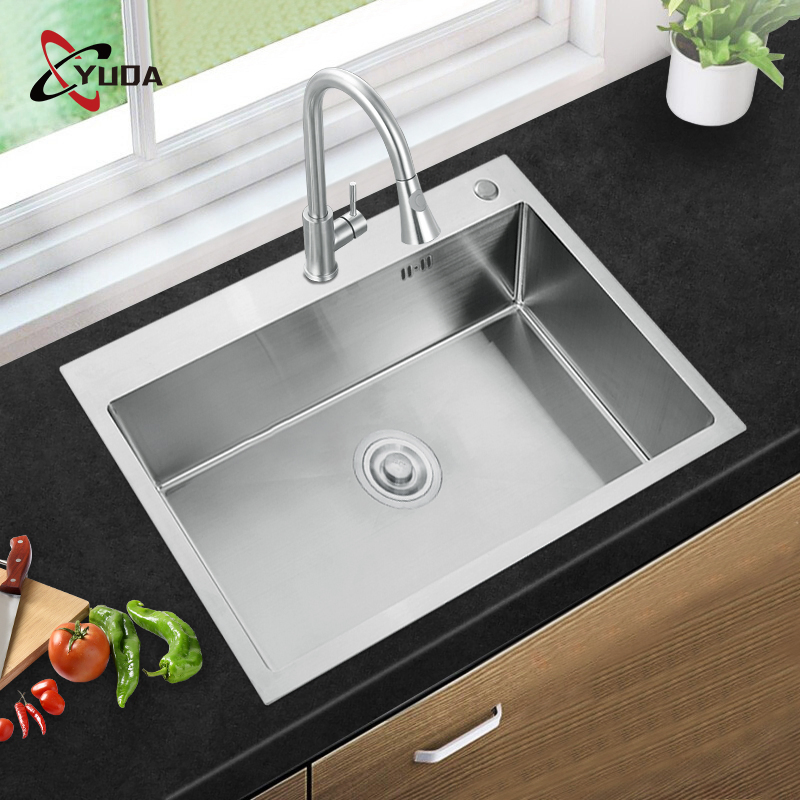 Premium Yuda Stainless Steel Countertop Kitchen Sink for Modern Homes