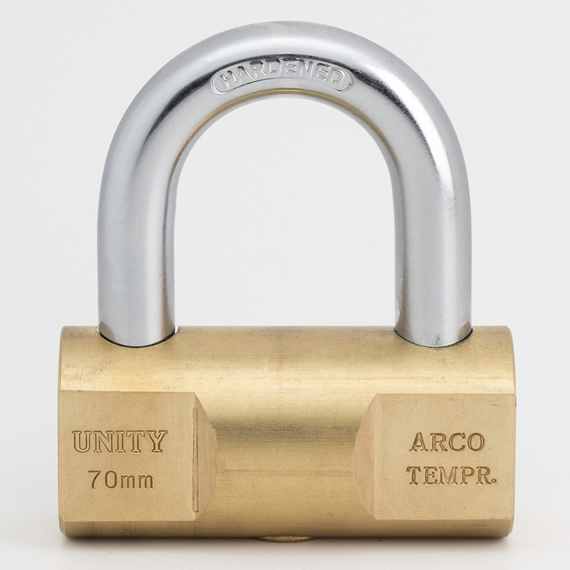 Hammer Lock Brass Padlock Heavy Duty Solid Brass Security Padlock Double Locking