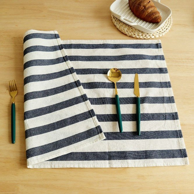 Customised High Quality Tea Towel Reusable Quick-Drying Kitchen Hand Towels