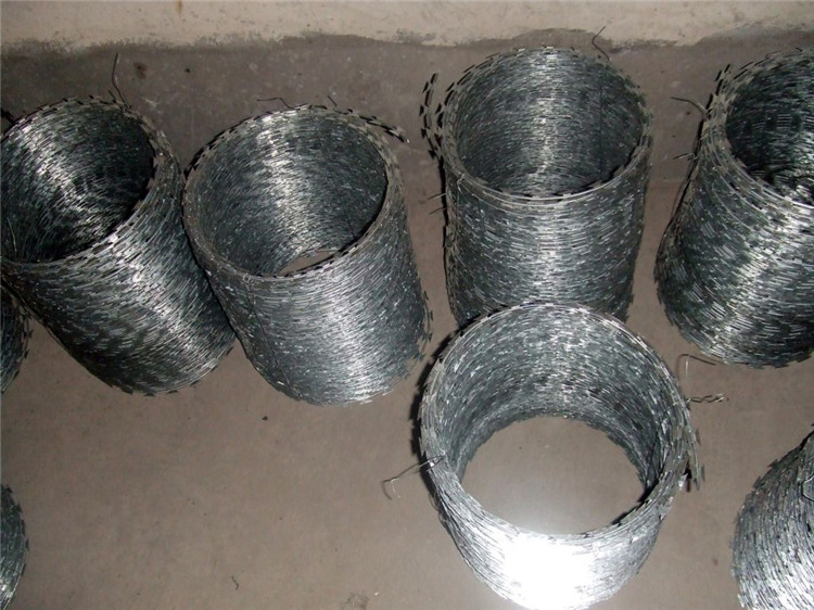 Galvanized Razor Barbed Wire Concertian Razor Wire Coil Razor Wire