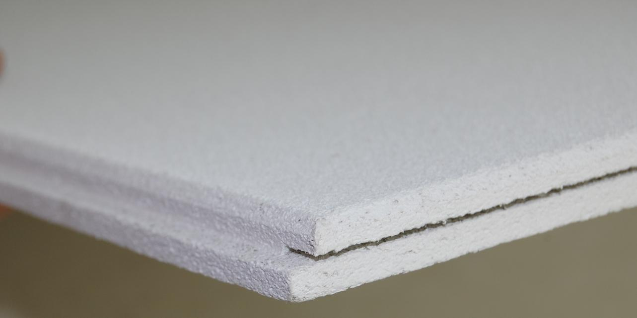 Medical Grade Soundproof Mineral Fiber Ceiling Tiles with Square Edge