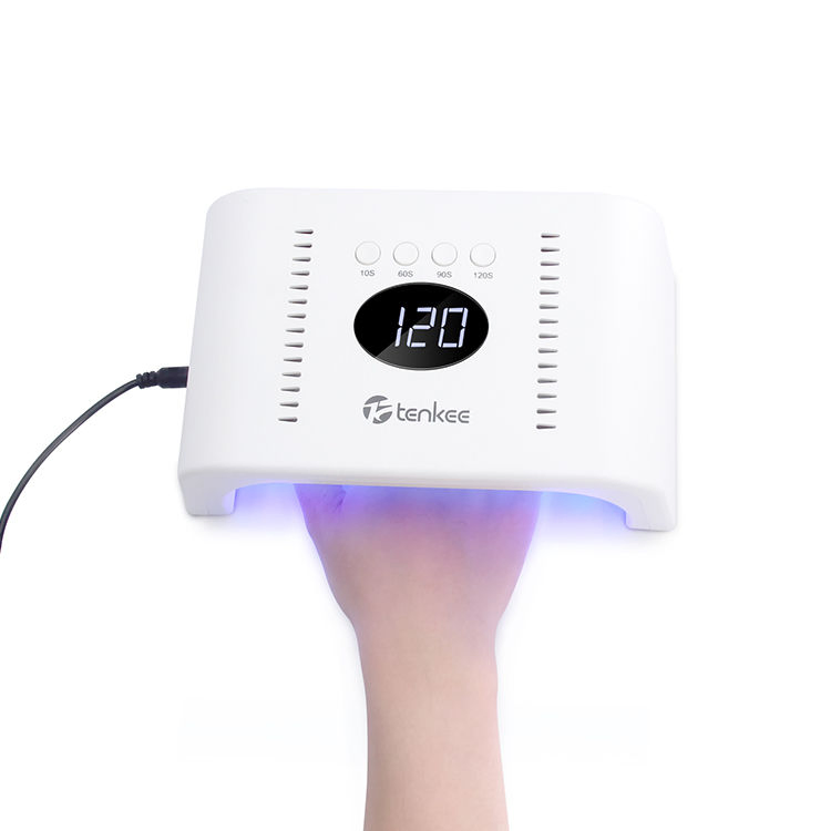 Light Weight 48W Nail Art Lamp Dryer with 24PCS Beads Drying Nails Gel Polish