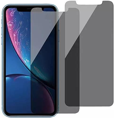 Защитное стекло с приватным эффектом для iPhone