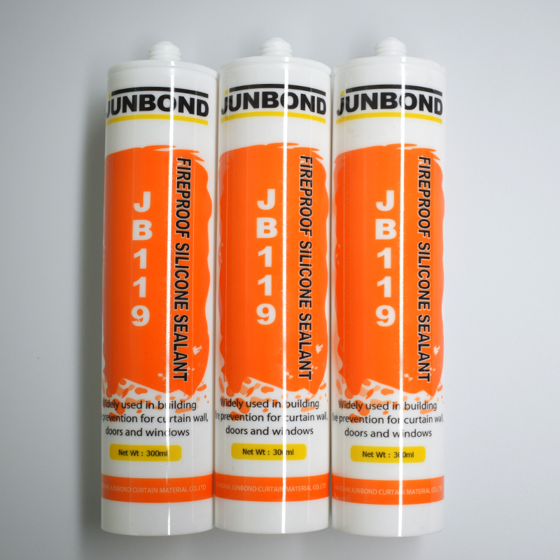 OEM China Factory Neutral High Temperature Resistance Fireproof Silicone Sealant
