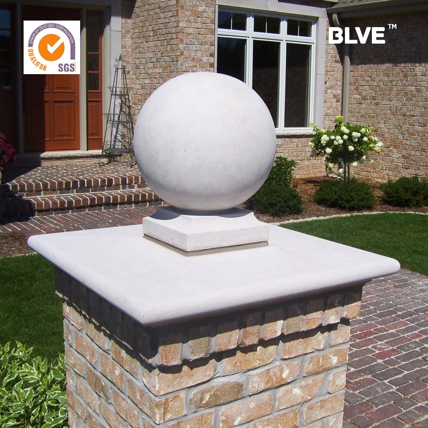 Good Price Outdoor Yard Decorative Stone Pillar Caps for House Mcy-34