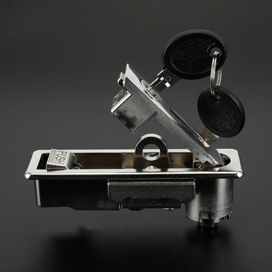 Ab403 (Matte) /Ab403-2 (Matte) Modern Minimalist Style Zinc Alloy Industrial Panel Flat Lock