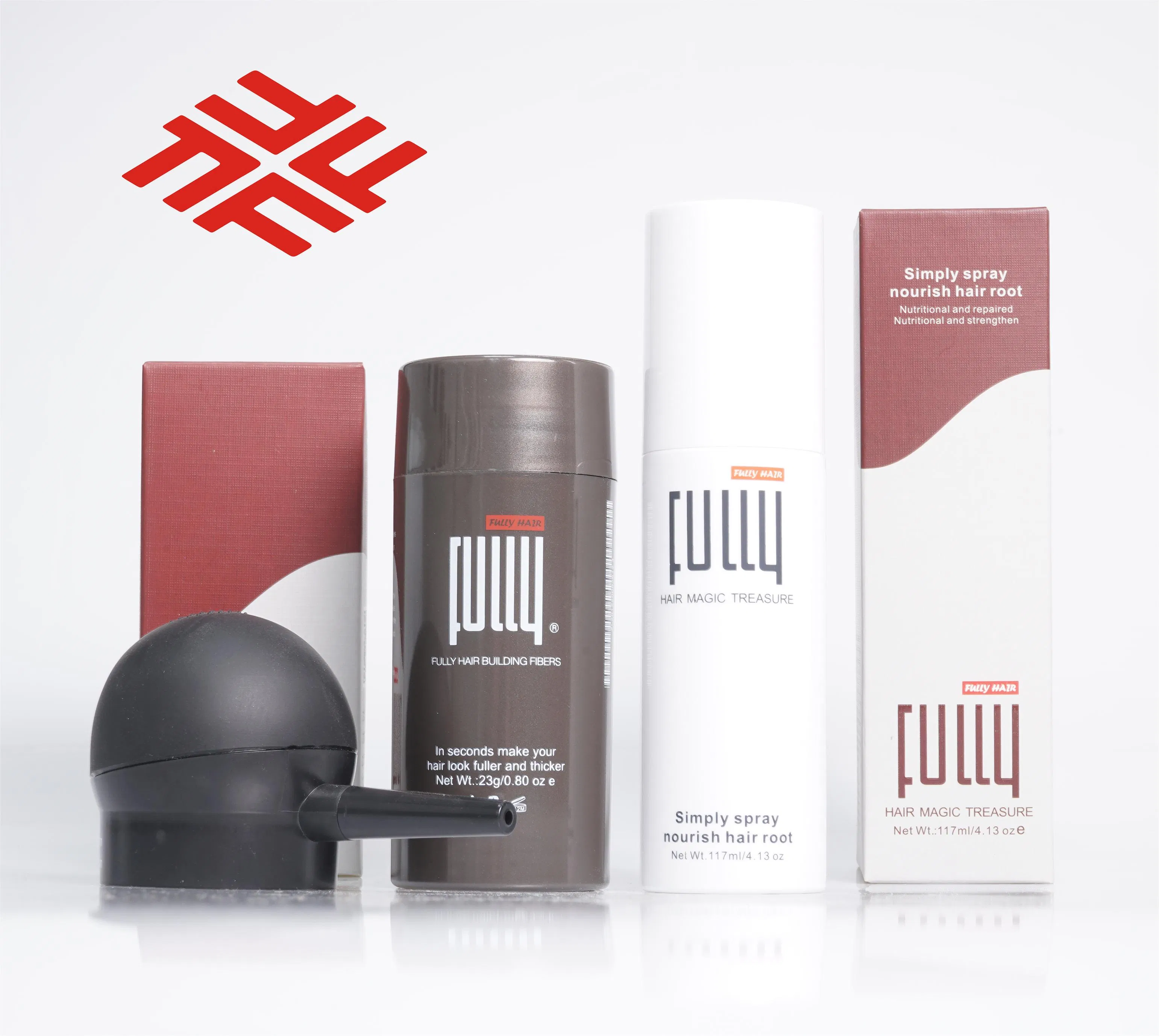 Fully OEM Fiber Lock Holding Hair Spray by Mini Hair Building Fibers