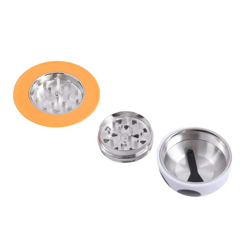 One Piece Luffy-Shaped Spherical Plastic Zinc Alloy Herb Grinder