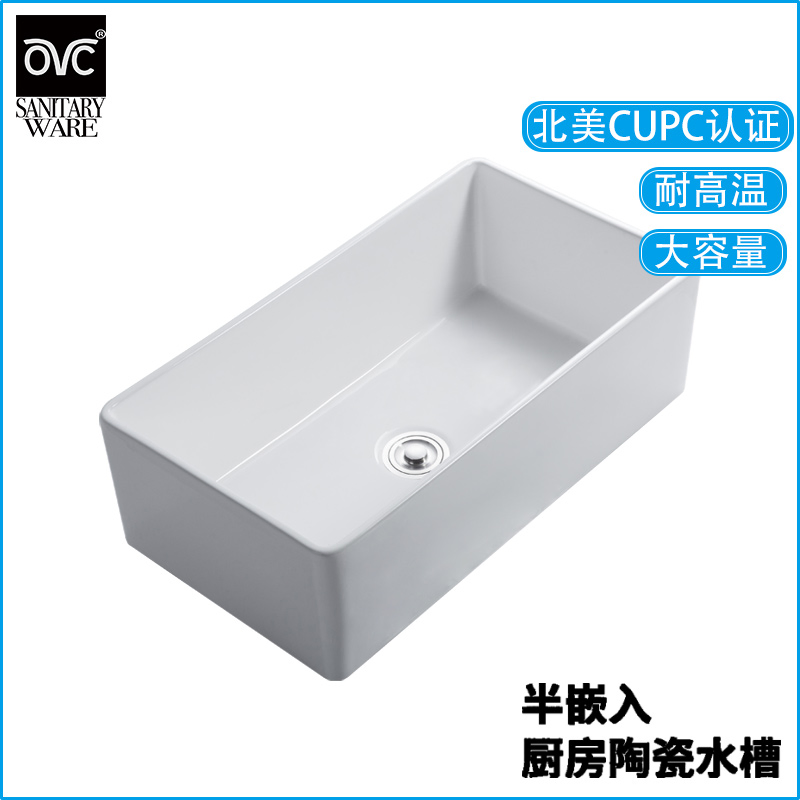 White Black Marble Style Free Shipping in Us Rectangular Ceramic Wash Basin Hot Selling White Art Sink Bathroom and Kitchen Sink