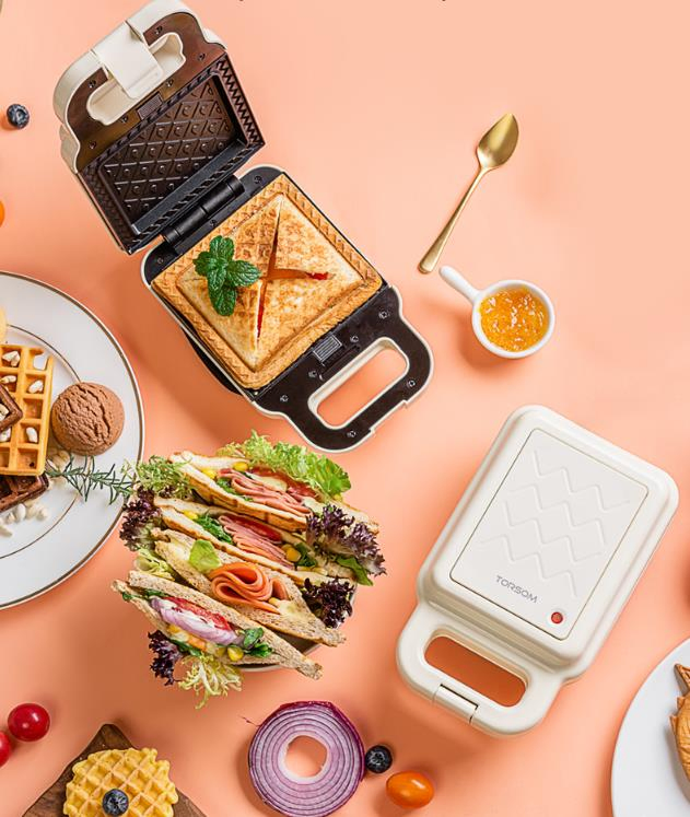 600W Automatic Temperature Control Sandwich Maker for Home