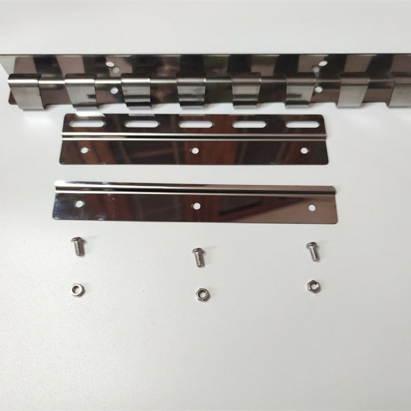 PVC Door Curtain Installation Accessories 304 Stainless Steel Keel Hanger